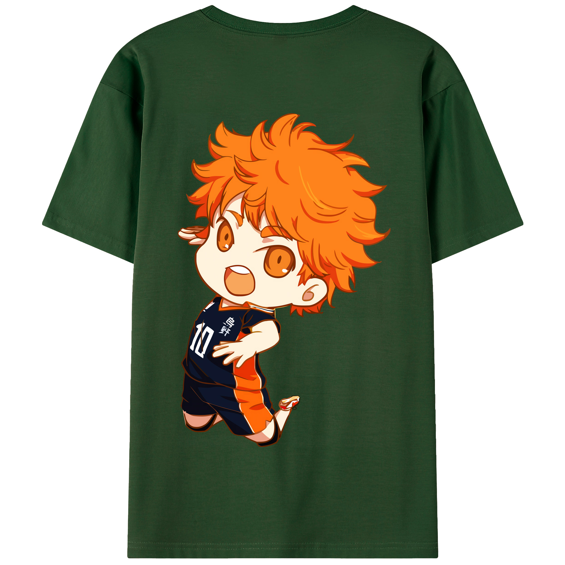 （画像用） ハイキュー!! Haikyu!! 綿100％半袖Tシャツ（背面プリント）